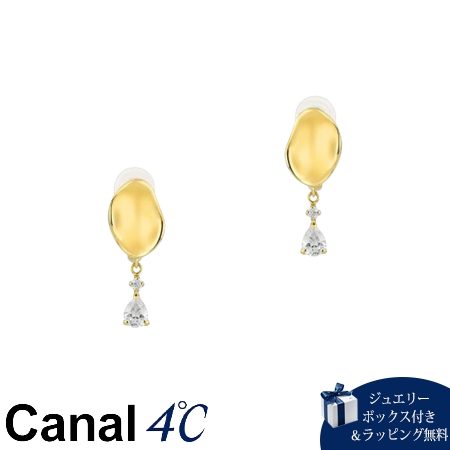 【無料ラッピング】 カナルヨンドシー Canal 4℃ カナル4℃ イヤリング シルバー 揺れる キュービックジルコニア レディース ブランド 正規品 新品 ギフト プレゼント 人気 おすすめ 誕生日 記念日 クリスマス 送料無料