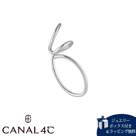 【無料ラッピング】 カナルヨンドシー Canal 4℃ カナル4℃ イヤーカフ 左耳用 シルバー EARFLOW ライン レディース ブランド 正規品 新品 ギフト プレゼント 人気 おすすめ 誕生日 記念日 クリスマス 送料無料
