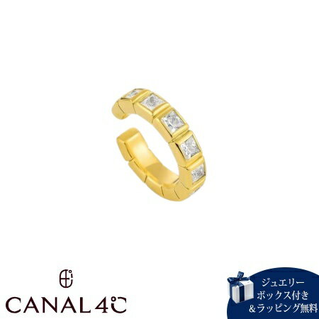  カナルヨンドシー Canal 4℃ カナル4℃ イヤーカフ シルバー EARFLOW エタニティ キュービックジルコニア レディース ブランド 正規品 新品 ギフト プレゼント 人気 おすすめ 誕生日 記念日 クリスマス 送料無料