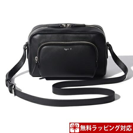 アニエスべー バッグ レディース ショルダーバッグ angele ブラック agnes bのサムネイル