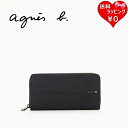 【送料無料】【ラッピング無料】アニエスベー agnes b 長財布 ロングウォレット ブラック ブランド 正規品 新品 ギフト プレゼント 人気 おすすめ 誕生...