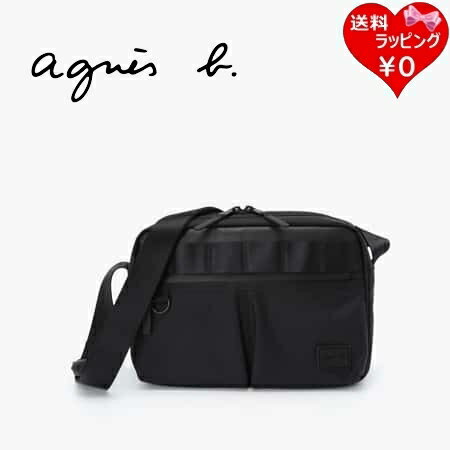 【無料ラッピング】 アニエスベー agnes b ショルダーバッグ ブラック ブランド 正規品 新品 ギフト プレゼント 人気 おすすめ 誕生日 記念日 クリスマス 送料無料