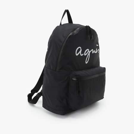 【無料ラッピング】 アニエスベー agnes b バックパック リュック ユニセックス メンズ レディース A4対応 ブラック ブランド 正規品 新品 ギフト プレゼント 人気 おすすめ 誕生日 記念日 クリスマス 送料無料