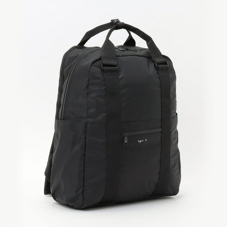 【無料ラッピング】 アニエスベー agnes b バックパック リュック ユニセックス メンズ レディース 軽量 ブラック ブランド 正規品 新品 ギフト プレゼント 人気 おすすめ 誕生日 記念日 クリスマス 送料無料