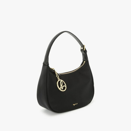 【無料ラッピング】 アニエスベー agnes b ショルダーバッグ ナイロン スモール ブラック ブランド 正規品 新品 ギフト プレゼント 人気 おすすめ 誕生日 記念日 クリスマス 送料無料