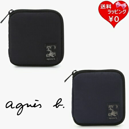 Rakuten - 【SALE】 【無料ラッピング】 アニエスベー agnes b 財布 折財布 ナイロン ラウンドジップ 二つ折り ウォレット メンズ ブランド 正規品 新品 ギフト プレゼント 人気 おすすめ 誕生日 クリスマス 送料無料