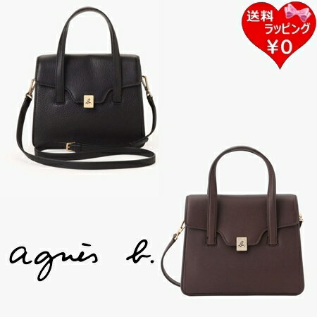 乐天商城 - 【無料ラッピング】 アニエスベー agnes b ハンドバッグ ショルダーバッグ レザー2way miyuki レディース ブランド 正規品 新品 ギフト プレゼント 人気 おすすめ 誕生日 記念日 クリスマス 送料無料