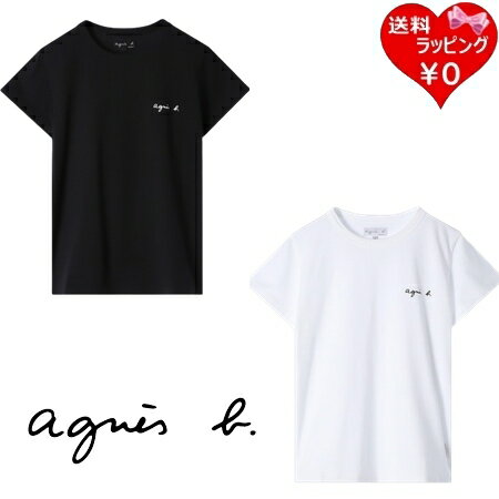 乐天商城 - 【無料ラッピング】 アニエスベー agnes b Tシャツ ロゴ プリント コットン 半袖 Brando ブランド 正規品 新品 ギフト プレゼント 人気 おすすめ 誕生日 記念日 クリスマス 送料無料