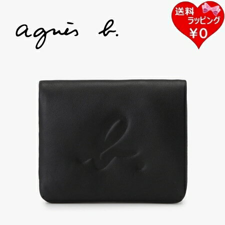 乐天商城 - 【無料ラッピング】 アニエスベー agnes b 財布 折財布 ウォレット ブラック ブランド 正規品 新品 ギフト プレゼント 人気 おすすめ 誕生日 記念日 クリスマス 送料無料
