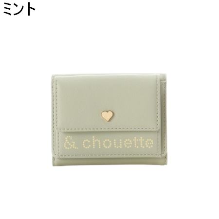 【無料ラッピング】 サマンサタバサ アンドシュエット &chouette ドットロゴデザイン 折財布 ブランド 正規品 新品 ギフト プレゼント 人気 おすすめ 誕生日 記念日 クリスマス 送料無料 2