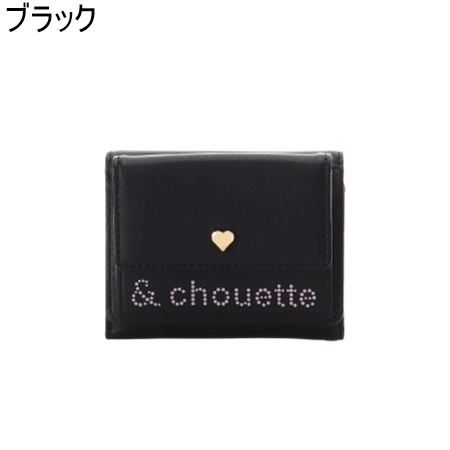 【無料ラッピング】 サマンサタバサ アンドシュエット &chouette ドットロゴデザイン 折財布 ブランド 正規品 新品 ギフト プレゼント 人気 おすすめ 誕生日 記念日 クリスマス 送料無料 3