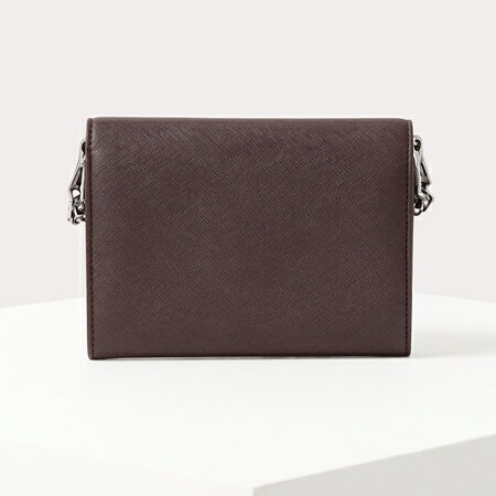 ヴィヴィアンウエストウッド Vivienne Westwood 財布 LOGO ショルダー付財布 ブラウン