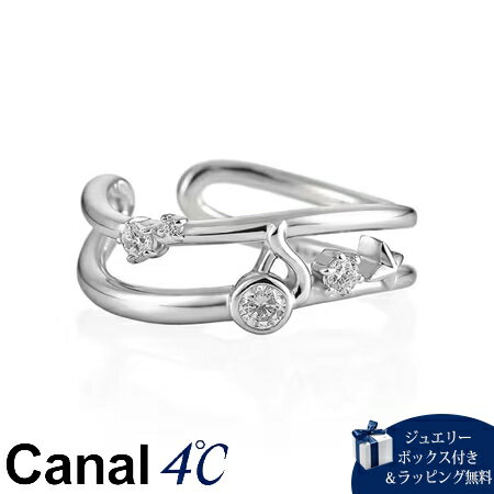 【SALE】 カナルヨンドシー Canal 4℃ カナル4℃ リングカフ シルバー レディース