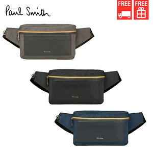 ポールスミス Paul Smith ボディバッグ ウエストバッグ ストライプジップルクス