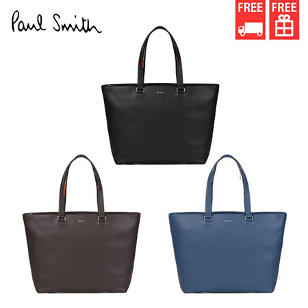 ポールスミス Paul Smith トートバッグ インレイドストライプハンドル