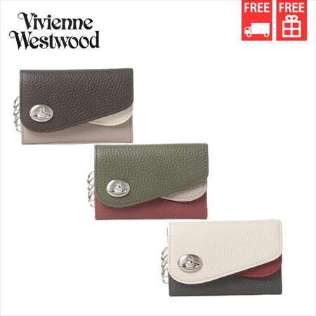 【送料無料】【ラッピング無料】ヴィヴィアンウエストウッド Vivienne Westwood キーケース NEW ダブルフラップ メンズ レディース ブランド 正規品 新品 ギフト プレゼント 人気 おすすめ