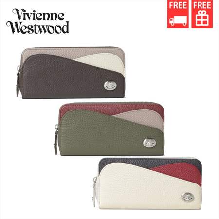 【送料無料】【ラッピング無料】ヴィヴィアンウエストウッド Vivienne Westwood 長財布 NEW ダブルフラップ ラウンドファスナー長財布 メンズ レディース ブランド 正規品 新品 ギフト プレゼント 人気 おすすめ