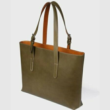 ポールスミス バッグ トートバッグ メンズ PCステアレザー カーキ Paul Smith