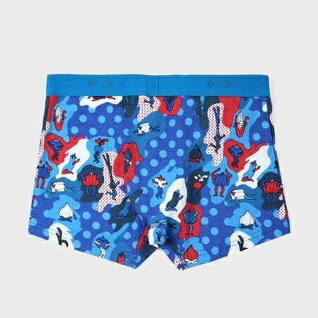 ポールスミス ボクサーパンツ Sexy vegetable プリント ボクサーパンツ ブルー M Paul Smith