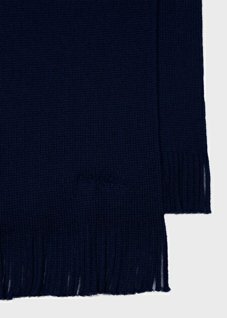 ポールスミス マフラー メンズ ソリッドラッセル ネイビー Paul Smith ポール スミス