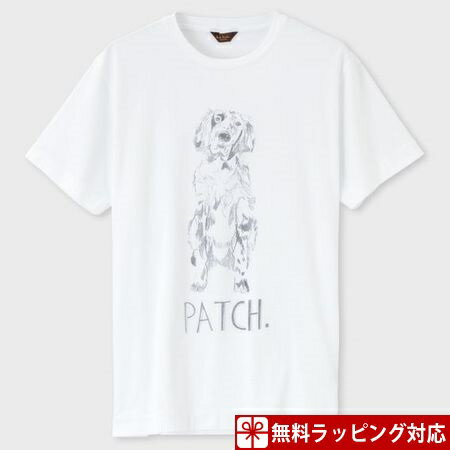 ポールスミス Tシャツ メンズ アイパッチドッグプリント ホワイト M Paul Smith ポール スミス