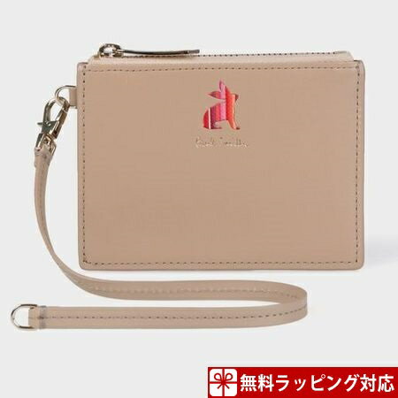 ◇【SALE】【送料無料】【ラッピング無料】ポールスミス 財布 レディース マーケトリーストライプラビット フラグメントケース ベージュ Paul Smith ポール スミス メンズ レディース ブランド 正規品 新品 ギフト プレゼント 人気 おすすめ 誕生日 記念日 クリスマス