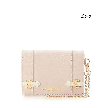 【無料ラッピング】 サマンサタバサプチチョイス Samantha Thavasa Petit Choice パスケース サイドベルト 二つ折り ブランド 正規品 新品 ギフト プレゼント 人気 おすすめ 誕生日 記念日 クリスマス 送料無料