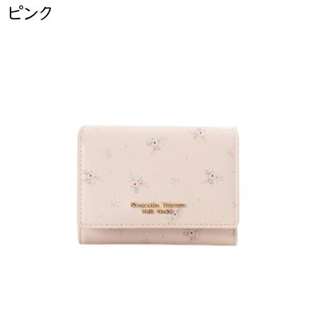 サマンサタバサプチチョイス Samantha Thavasa Petit Choice ミニ財布 フラワーコレクション 折財布 コンパクト 花柄 レディース ブランド 正規品 新品 ギフト プレゼント 人気 おすすめ 誕生日 記念日 クリスマス 送料無料 ラッピング無料