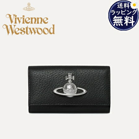 【無料ラッピング】 ヴィヴィアン ウエストウッド Vivienne Westwood キーケース ブラック ブランド 正規品 新品 ギフト プレゼント 人気 おすすめ 誕生日 記念日 クリスマス 送料無料