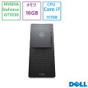 Dell(デル) デスクトップパソコン DELL DX70-BWL ゲーミング デスクトップパソコン /i7/16GB/256GB+1TB/NVIDIA GeForce GT 1030 2GB GDDR5/展示品