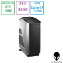 Dell(デル) デスクトップパソコン DELL Alienware Aurora R6/Core i7/32GB/HDD 2TB+SSD 512GB/GeForce GTX 1080(8GB)/MS Office 2021/中古