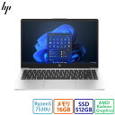 新品 HP(ヒューレット・パッカード) ノートパソコン HP 245 G10 Notebook PC 80D03PA Ryzen 5/16GBメモリ/SSD512GB