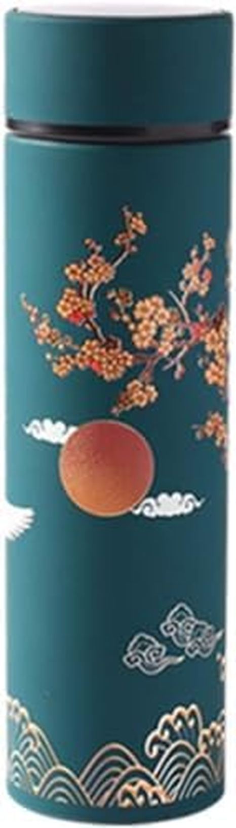 水筒 400ML スクリュー マグボトル 6時間保温保冷 温度表示 野外旅行 在宅 タンブラー利用可 カフェマグ インテリジェント温度測定保温カップLEDタッチ表示温度水筒カップルプレゼント