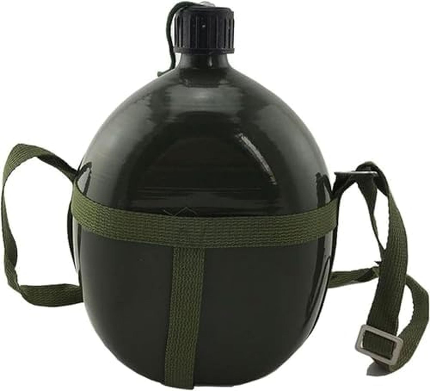 登山用水筒 ミリタリー水筒 ケトル ボトル 屋外 ヴィンテージ ミリタリー キャンティーン アルミ キャンティーン カップ付き サバイバル ウォーターボトル 水筒ポーチ 緑 スポーツ キャンプ 登山用