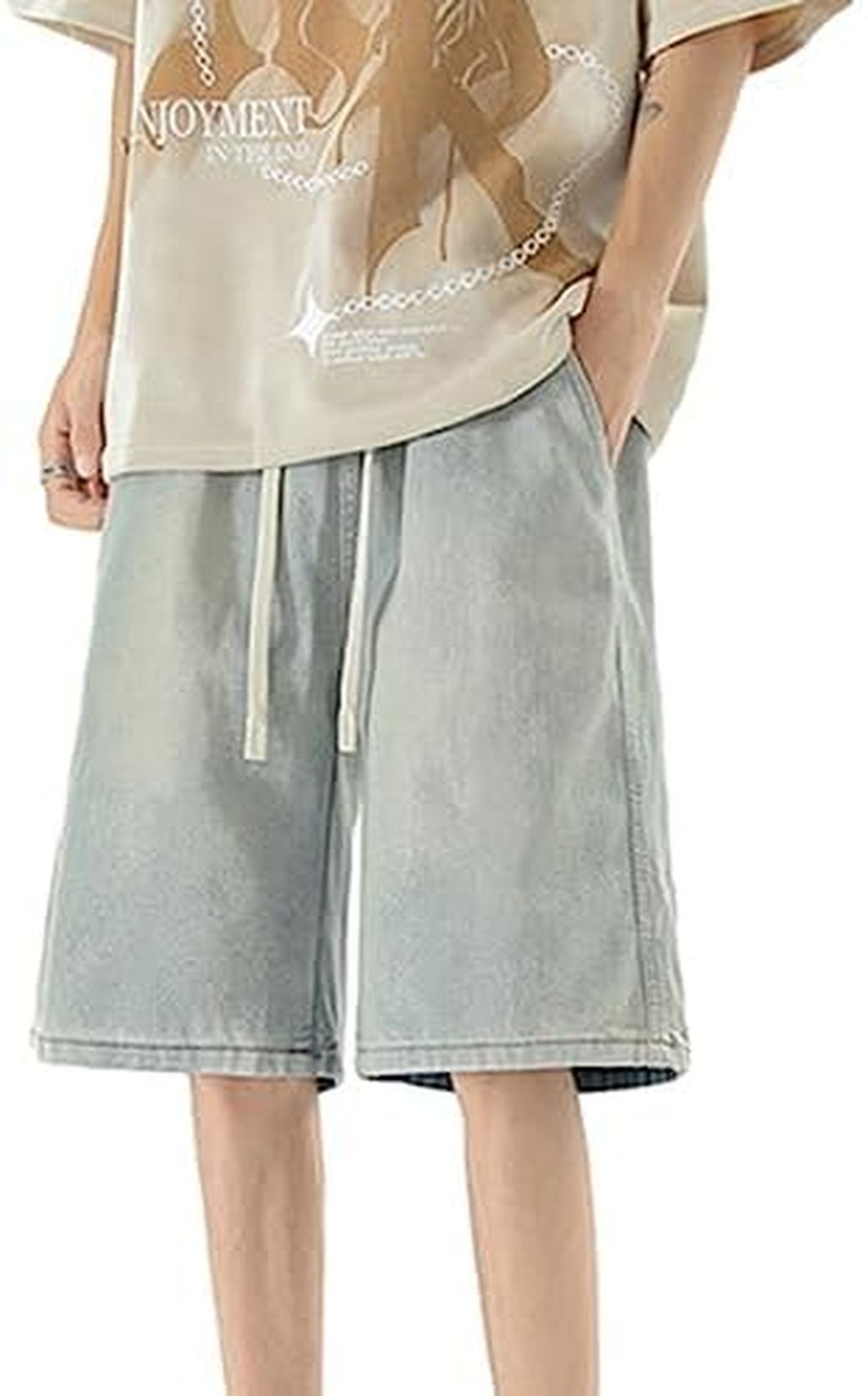カーゴパンツ ショートパンツ 5分丈 ワイドデニムパンツ ストレート アウトドア ハーフパンツ 短パン メンズ 薄手 リラックス 快適 着心地よい 大きいサイズ ファッション ショーツ 通勤通学 男性