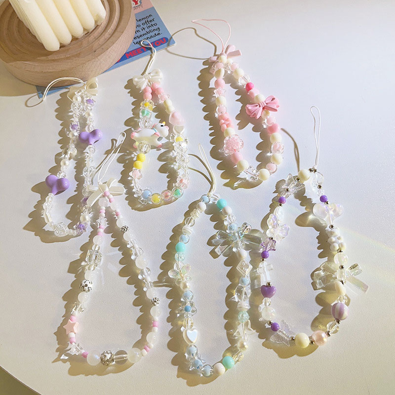 スマホ ストラップ スマートフォンストラップ スマホストラップ ハンドタイプ 多用途 手首 スマホ 携帯 ハンドストラップ アクセサリー 落下防止 ビーズ スマホ ストラップ 手首ストラップ 鍵 バッグ 単品 シンプル 紛失防止 かわいい 可愛い 大人女子 携帯ストラップ