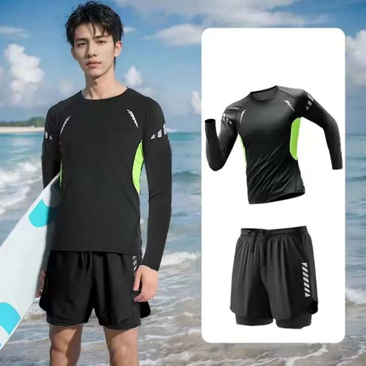 送料無料 上下セット 水陸両用 男性用 スイムパンツ ショートパンツ 水着 水着パンツ 速乾 ランニングウェア フィットネス 水着 メンズ 海水浴 プール 海 ジョギング スポーツ用 ジム用 シンプル かっこいい 短パン