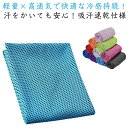 送料無料 冷感タオル スポーツタオル フェイスタオル メンズ レディース 吸汗タオル 速乾タオル クールタオル ジム フィットネス トレーニングタオル ランニン...