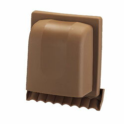 高須産業【WP-150B】パイプフード(耐候性PP樹脂・ブラウン) パイプ径φ150〔HI〕