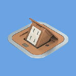 パナソニック 配線金具【DU1300AK】F型アップコン住宅用 電源用 角型