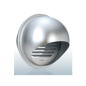 西邦工業【SFX225】同芯ガラリ型外壁用アルミ製換気口・セルフード〔HF〕