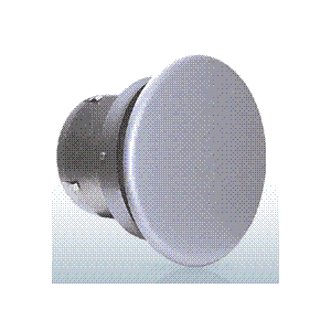 西邦工業【SNBD100TSC】金網型3メッシュ・水切り付・フラットカバー付・耐外風・防火ダンパー付外壁用ステンレス製換気口・フラットカバー付換気口〔HF〕