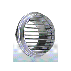 西邦工業【SV250A】厚型・低圧損外壁用アルミ製換気口・ベントキャップ〔HF〕