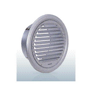 西邦工業【SX250】ガラリ型外壁用アルミ製換気口・フラットグリル〔HF〕