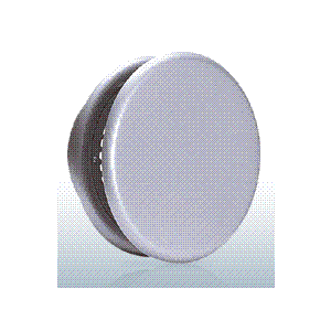 西邦工業【SXB250】ガラリ型・フラットカバー付外壁用アルミ製換気口〔HF〕