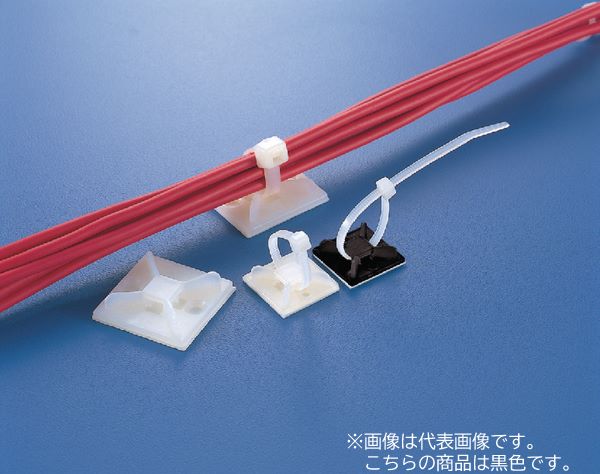 Яヘラマンタイトン 【MB3A-B-VHB2 100個】黒 マウントベース 19×19mm 標準グレード 屋内使用