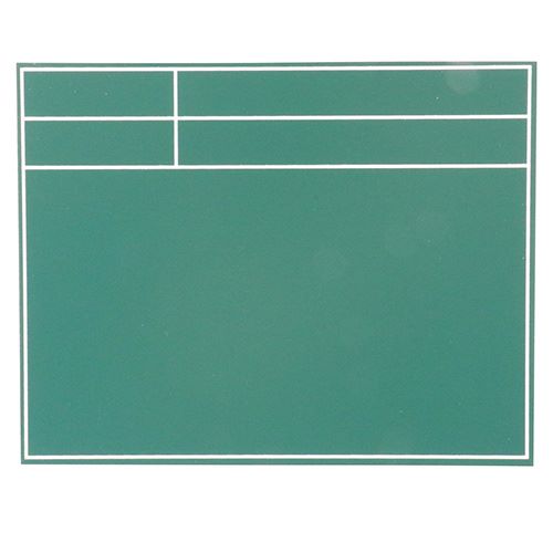 ∀土牛産業/DOGYU 【04118】差し替えボード用グリーン D-2G用プレート 枠のみ (低反射仕様) 伸縮式ビューボードシリーズ (4962819041185)