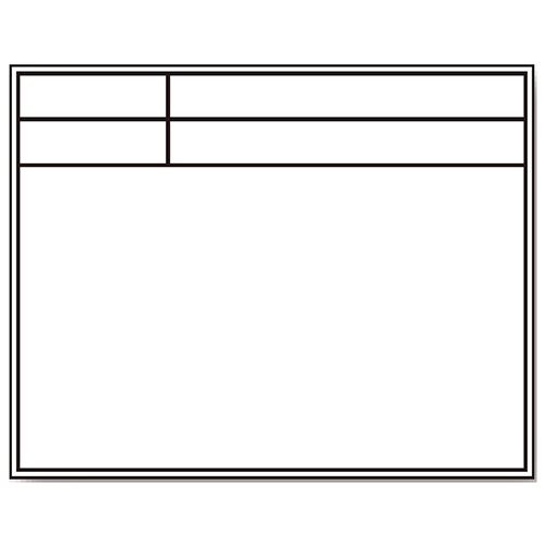 ∀土牛産業/DOGYU 【04171】Mg対応ホワイトボードDS-1用シール (枠のみ) 貼り替えシールシリーズ (4962819041710)
