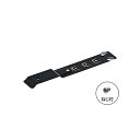 未来工業 【SSKT-DLK(10個入)】黒 片サドル取付金具 (瓦用) ステンレス製 ねじ付