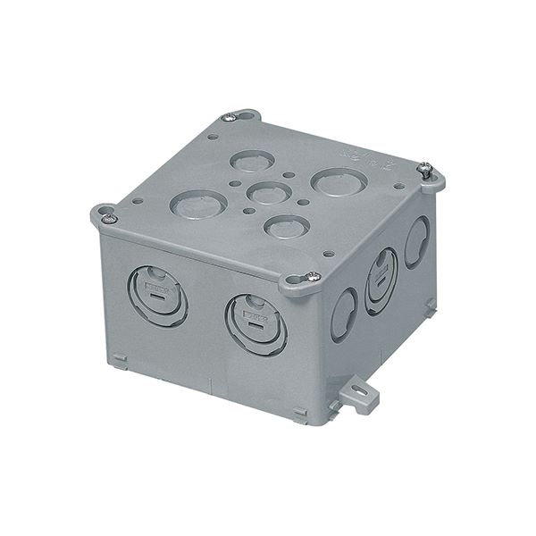 未来工業 【4CBL-75N】四角コンクリートボックス 大深形 深さ75mm